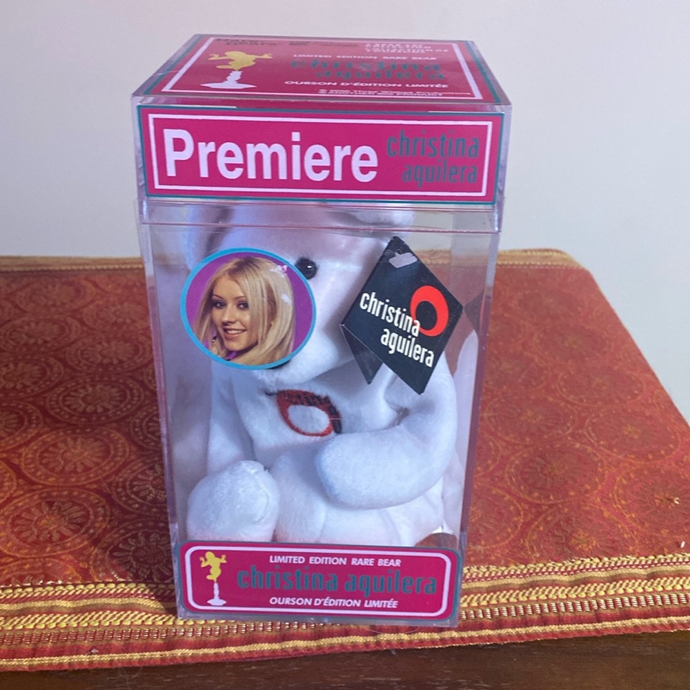 CHRISTINA AGUILERA Rare Bear Limited Edition #6723, one only